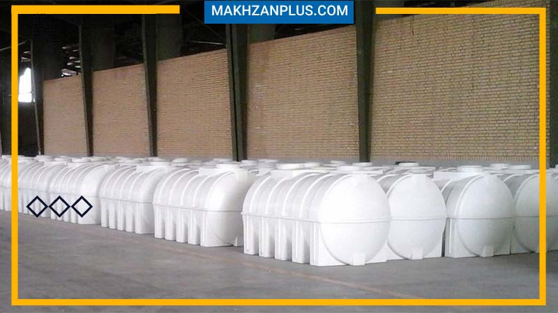 تعدادی مخزن آب 6000 افقی