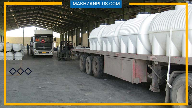 مخزن آب 6000 افقی