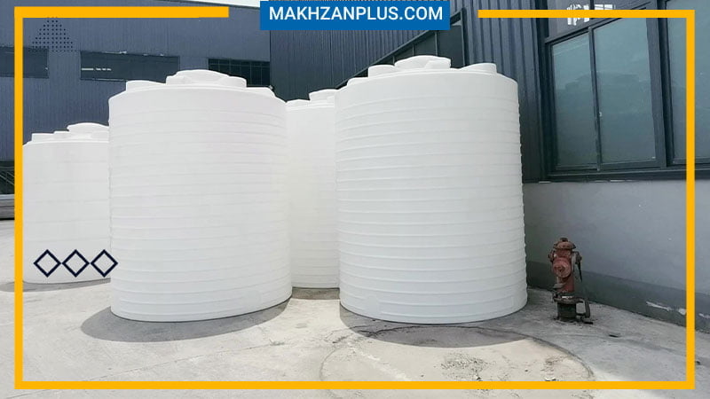 10,000 liter vertical single layer water tank