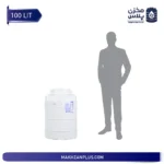 مخزن 100 لیتری عمودی