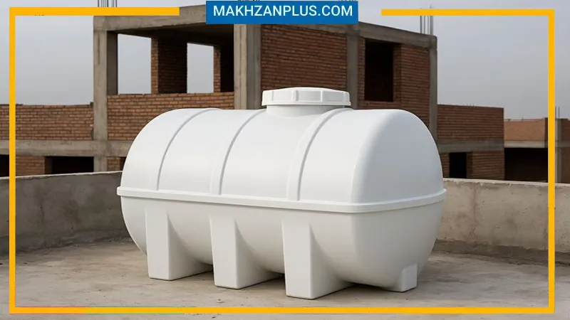 مخزن ۸۰۰ لیتری سه لایه افقی 1 مخزن 800 لیتری افقی