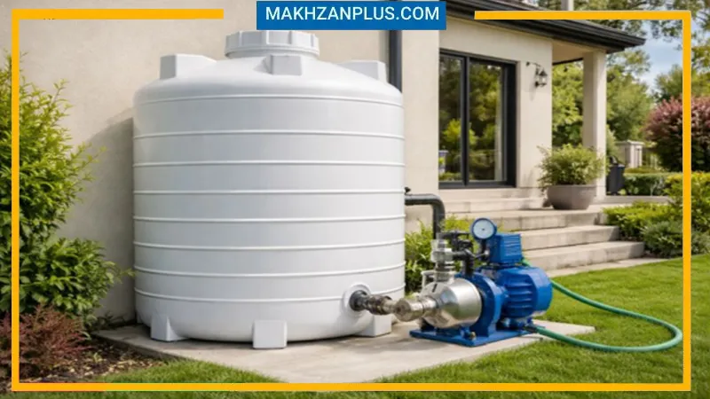 مخزن آب ۴۰۰۰ لیتری عمودی سه لایه 3 مخزن های 4000 لیتری عمودی