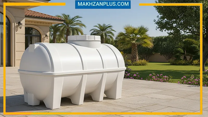 مخزن ۱۵۰۰ لیتری سه لایه افقی 6 مخزن ۱۵۰۰ لیتری سه لایه افقی