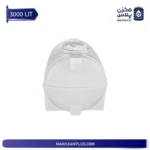 مخزن 3000 لیتری سه لایه افقی