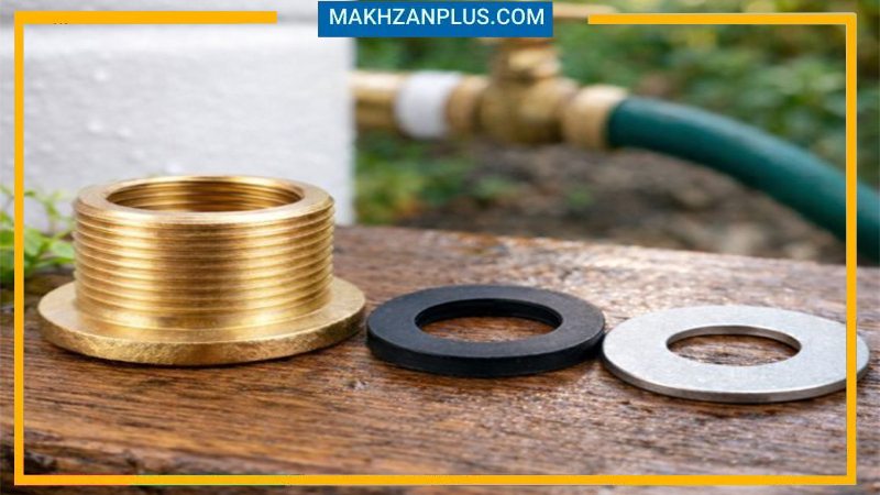 فیتینگ ۱/۲ اینچ با نصب 3 نصب فیتینگ ۱/۲ اینچ