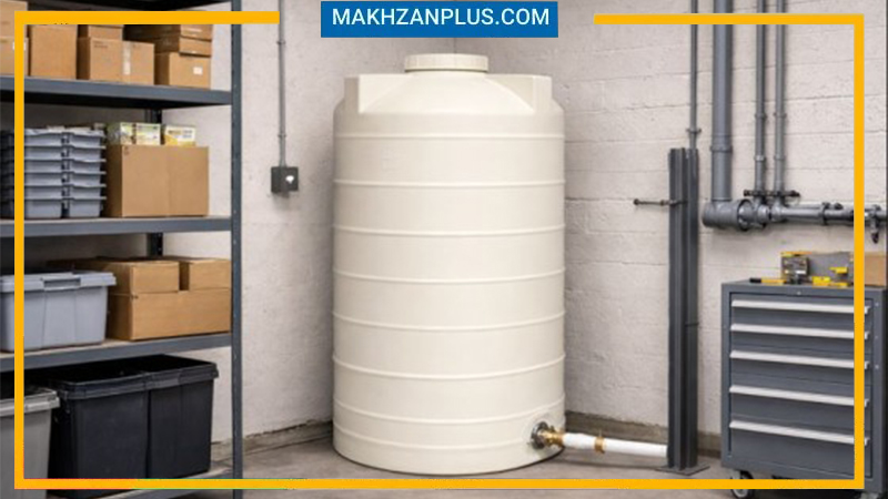 مخزن آب ۱۵۰۰ لیتری عمودی بلند سه لایه 4 تانکر 1500 عمودی بلند سه لایه