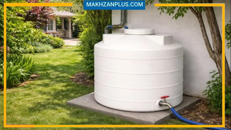 مخزن آب ۱۵۰۰ لیتری عمودی کوتاه سه لایه 2 مخزن 1500 لیتری عمودی کوتاه سه لایه