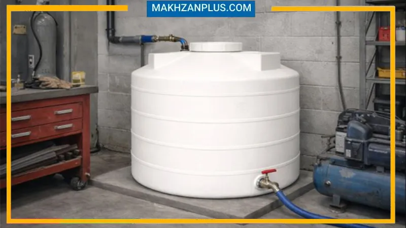 مخزن آب ۱۵۰۰ لیتری عمودی کوتاه سه لایه 3 مخزن آب ۱۵۰۰ لیتری عمودی کوتاه سه لایه
