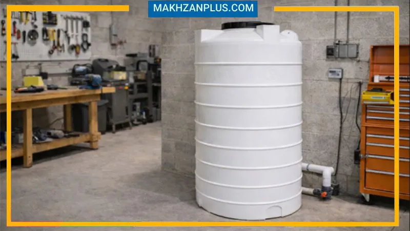 مخزن ۲۰۰۰ لیتری عمودی بلند سه لایه