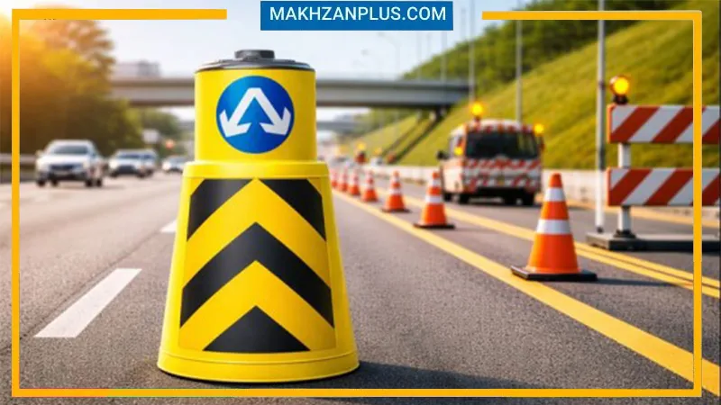 بشکه ترافیکی پلی اتیلن 1 بشکه ترافیکی پلی اتیلن