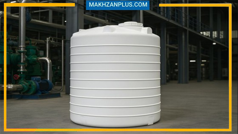 مخزن آب ۸۰۰۰ لیتری عمودی سه لایه 2 مخزن 8000 لیتری عمودی سه لایه