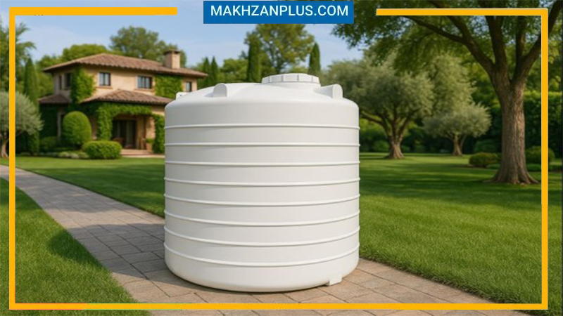 مخزن آب ۸۰۰۰ لیتری عمودی سه لایه 3 مخزن 8000 عمودی سه لایه