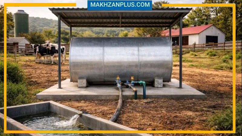 مخزن آب ۲۰۰۰۰ گالوانیزه 3 منبع آب ۲۰۰۰۰ گالوانیزه