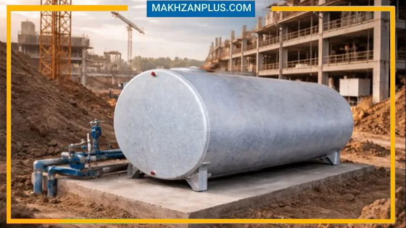 مخزن آب ۳۰۰۰۰ گالوانیزه فلزی 3 منبع آب ۳۰۰۰۰ گالوانیزه فلزی