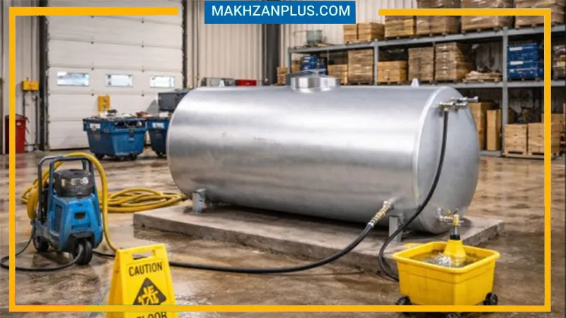 مخزن آب ۵۰۰۰ گالوانیزه فلزی 3 منبع آب ۵۰۰۰ گالوانیزه فلزی