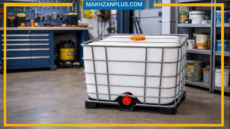 مخزن حفاظ دار ibc دست دوم خارجی 2 تانکر حفاظ دار ibc دست دوم خارجی