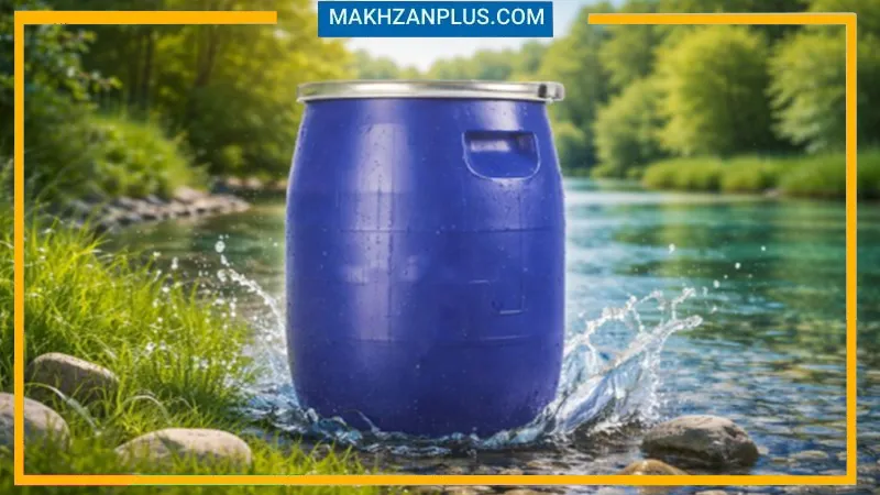 بشکه پلاستیکی 60 لیتری 2 بشکه 60 لیتری