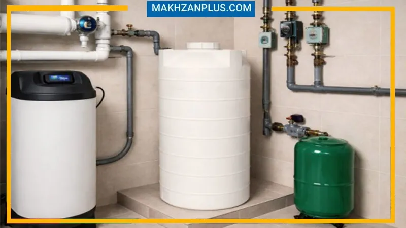 مخزن آب ۲۰۰ لیتری عمودی سه لایه 1 مخزن آب ۲۰۰ لیتری عمودی سه لایه