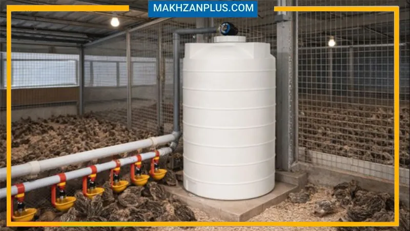 مخزن آب ۲۰۰ لیتری عمودی سه لایه 4 مخزن آب ۲۰۰ لیتری عمودی سه لایه