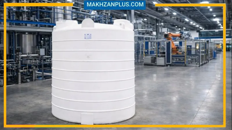مخزن آب ۶۰۰۰ لیتری عمودی سه لایه 4 مخزن 6000 عمودی سه لایه