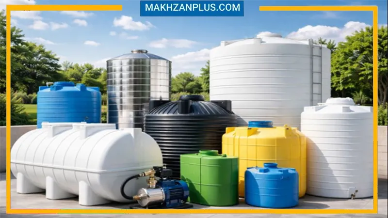 معرفی جامع انواع مخزن آب بصورت کامل 0 تا 100 2 همه چیز در باره مخازن پلی اتیلن