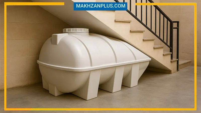 لیست قیمت و ابعاد 4 مخزن آب زیرپله پلی اتیلن