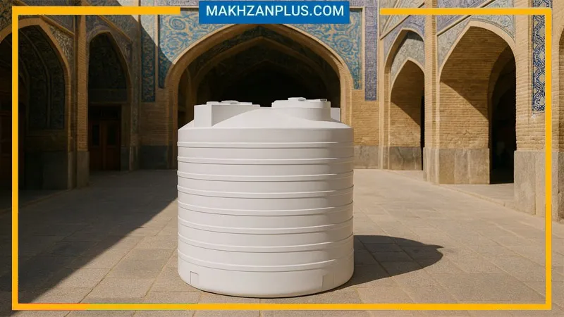 لیست قیمت و ابعاد 2 مخزن آب عمودی پلی اتیلن