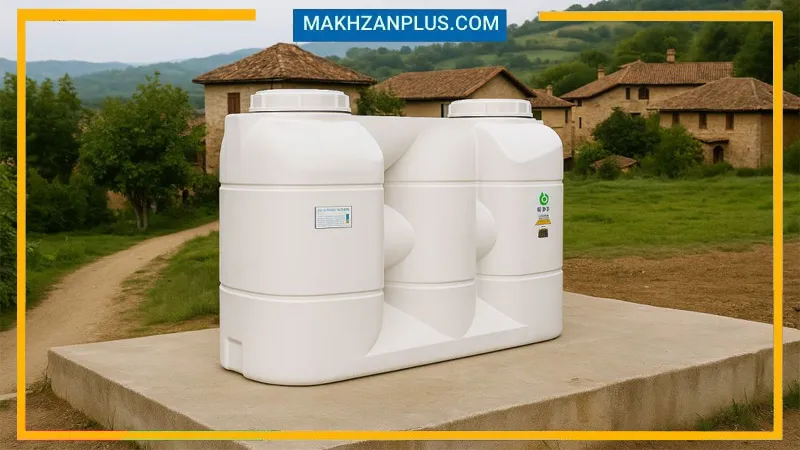 لیست قیمت و ابعاد 3 مخزن آب کتابی پلی اتیلن