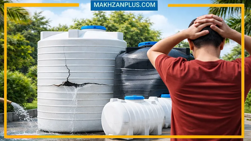 اشتباهات رایج خریداران مخزن آب که خسارتهای میلیونی بهدنبال دارد 2 اشتباهات خریداران مخزن