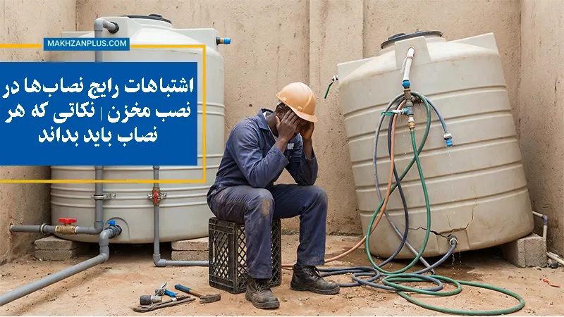 اشتباهان نصب مخازن