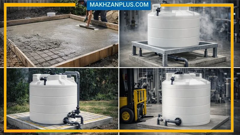 بهترین روشهای نصب و زیرسازی اصولی مخزن آب پلیاتیلن 1 بهترین روشهای نصب و زیرسازی اصولی مخزن