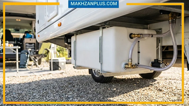 مخزن آب کمپر و کاروان؛ راهنمای انتخاب، نصب و ظرفیت مناسب 2 مخزن آب کمپر و کاروان