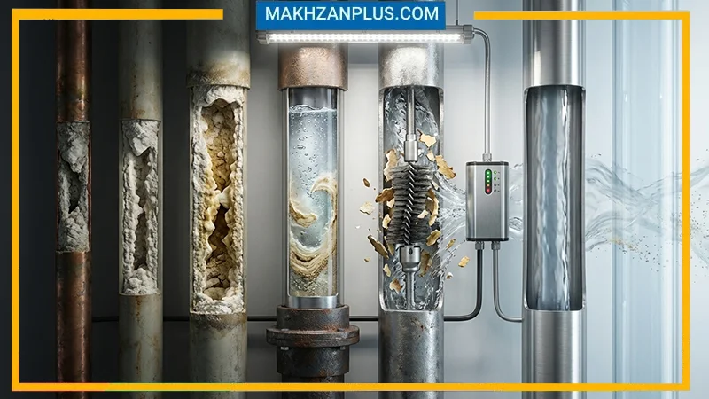 دلایل تشکیل رسوب در آب و تأسیسات؛ روشهای قطعی جلوگیری و کاهش رسوب 3 از بین بردن رسوب لوله های آب