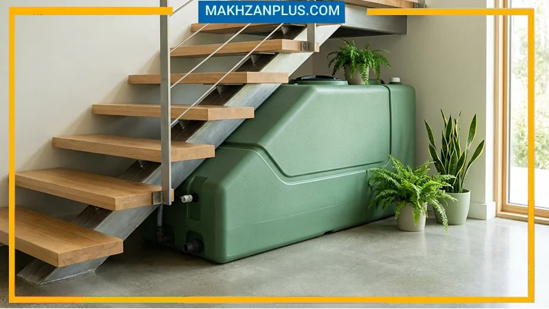 راهنمای خرید مخزن آب زیر پله پلیاتیلن | ابعاد، ظرفیت و قیمت 1 خرید مخزن آب زیر پله پلیاتیلن | ابعاد، ظرفیت و قیمت