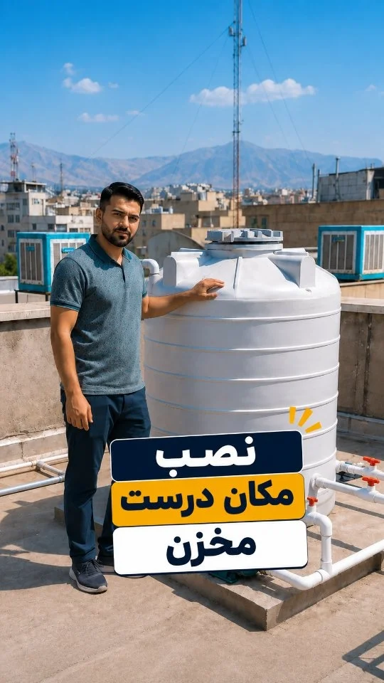 محل درست نصب مخزن آب؛ پشت‌بام یا پارکینگ؟