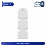 مخزن 1000 لیتری سه لایه کتابی مکعبی عمودی - Image 3